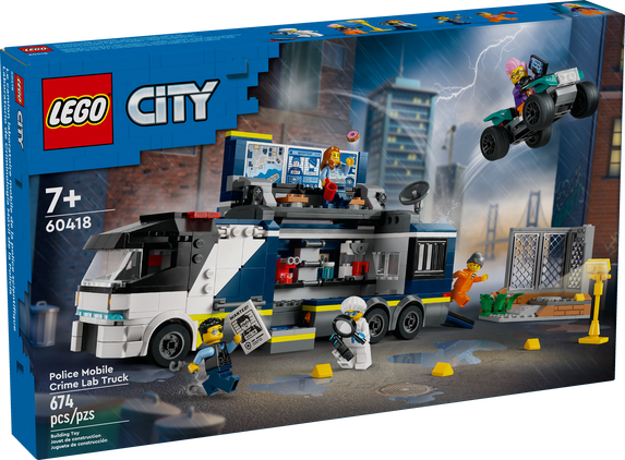 LEGO® CITY - Police Mobile Crime Lab Truck