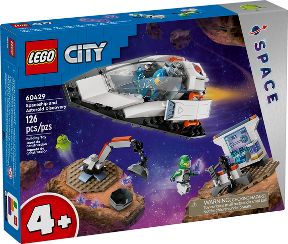 LEGO® CITY - Spaceship and Asteroid Discovery
