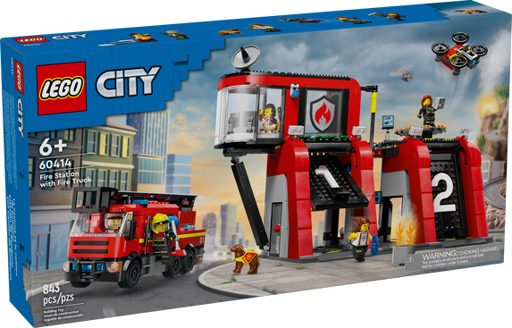 LEGO® CITY - Fire Station with Fire Truck