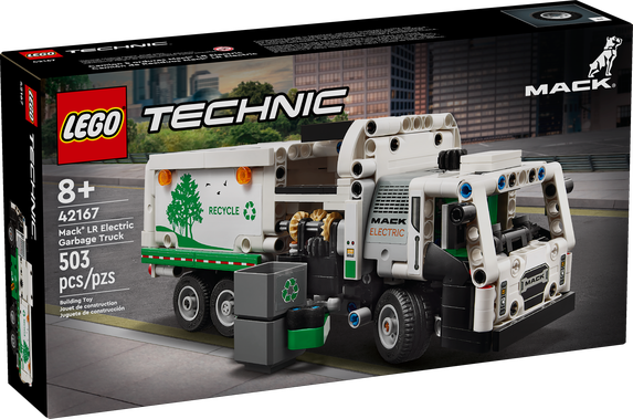 LEGO® TECHNIC - Mack® LR Electric Garbage Truck
