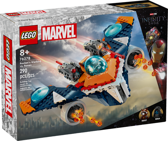 LEGO® SUPER HEROES MARVEL - Rocket&#39;s Warbird vs. Ronan
