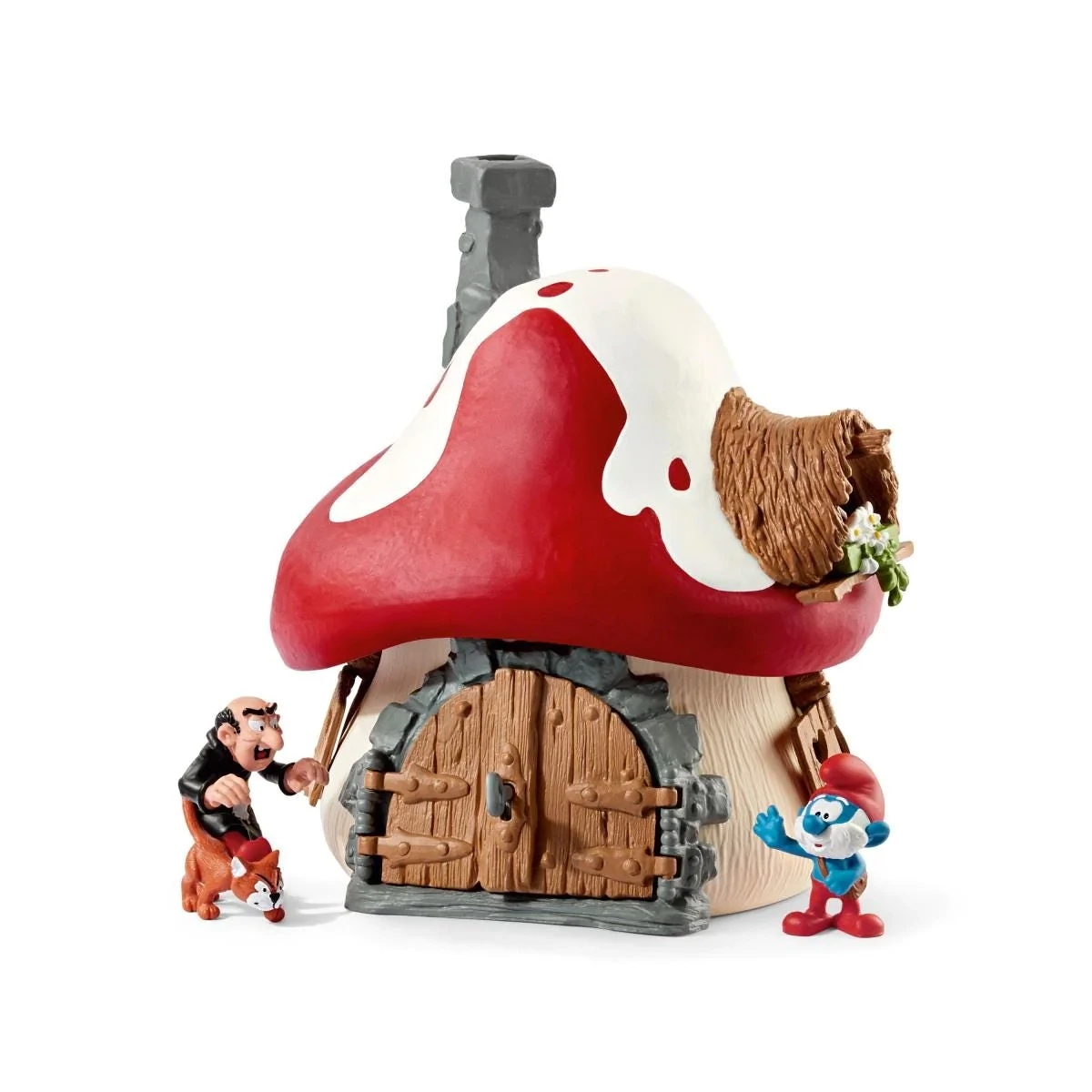 Smurf - Smurf house with 2 Figures