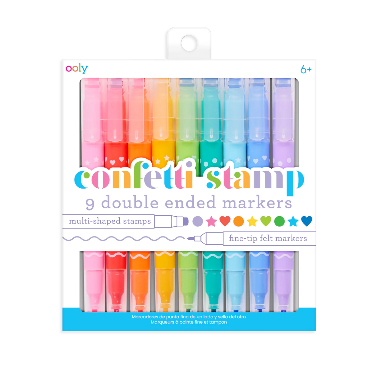 Confetti Stamp Double Markers