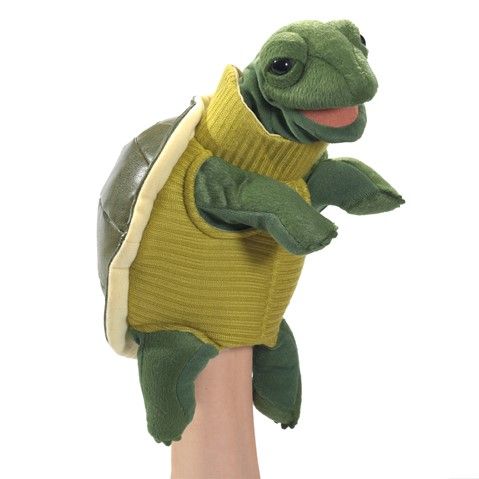 Folkmanis - Turtle, w/ Turtleneck