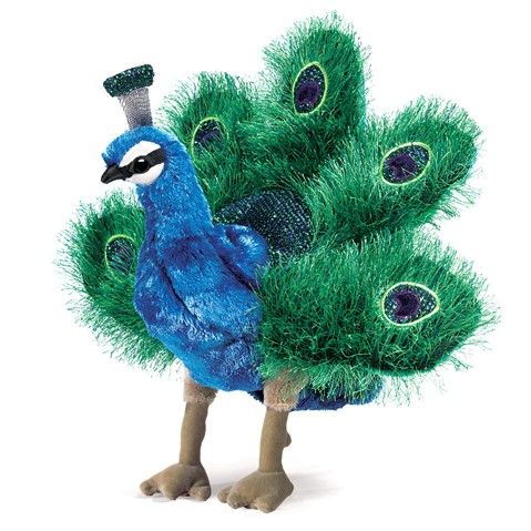 Folkmanis - Peacock, Small