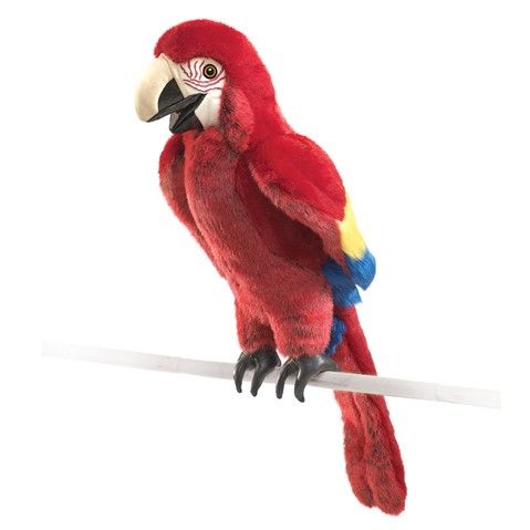 Folkmanis - Bird, Scarlet Macaw