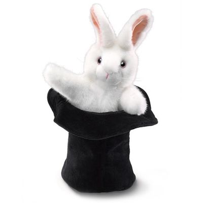 Folkmanis - Rabbit in Hat