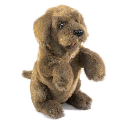 Folkmanis - Dog, Sitting