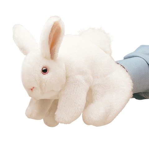 Folkmanis - White Bunny Rabbit