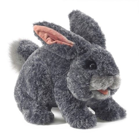 Folkmanis - Gray Bunny Rabbit