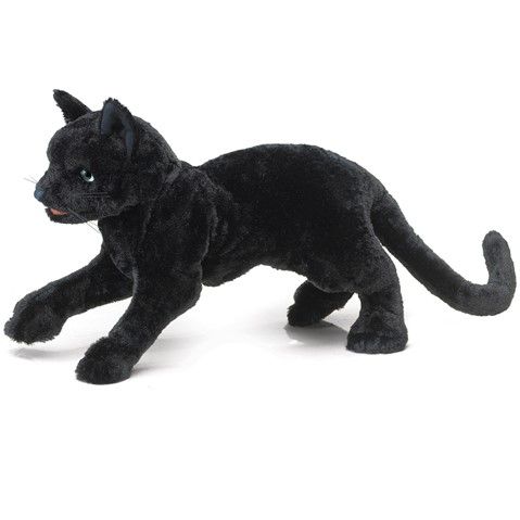 Folkmanis - Cat, Black