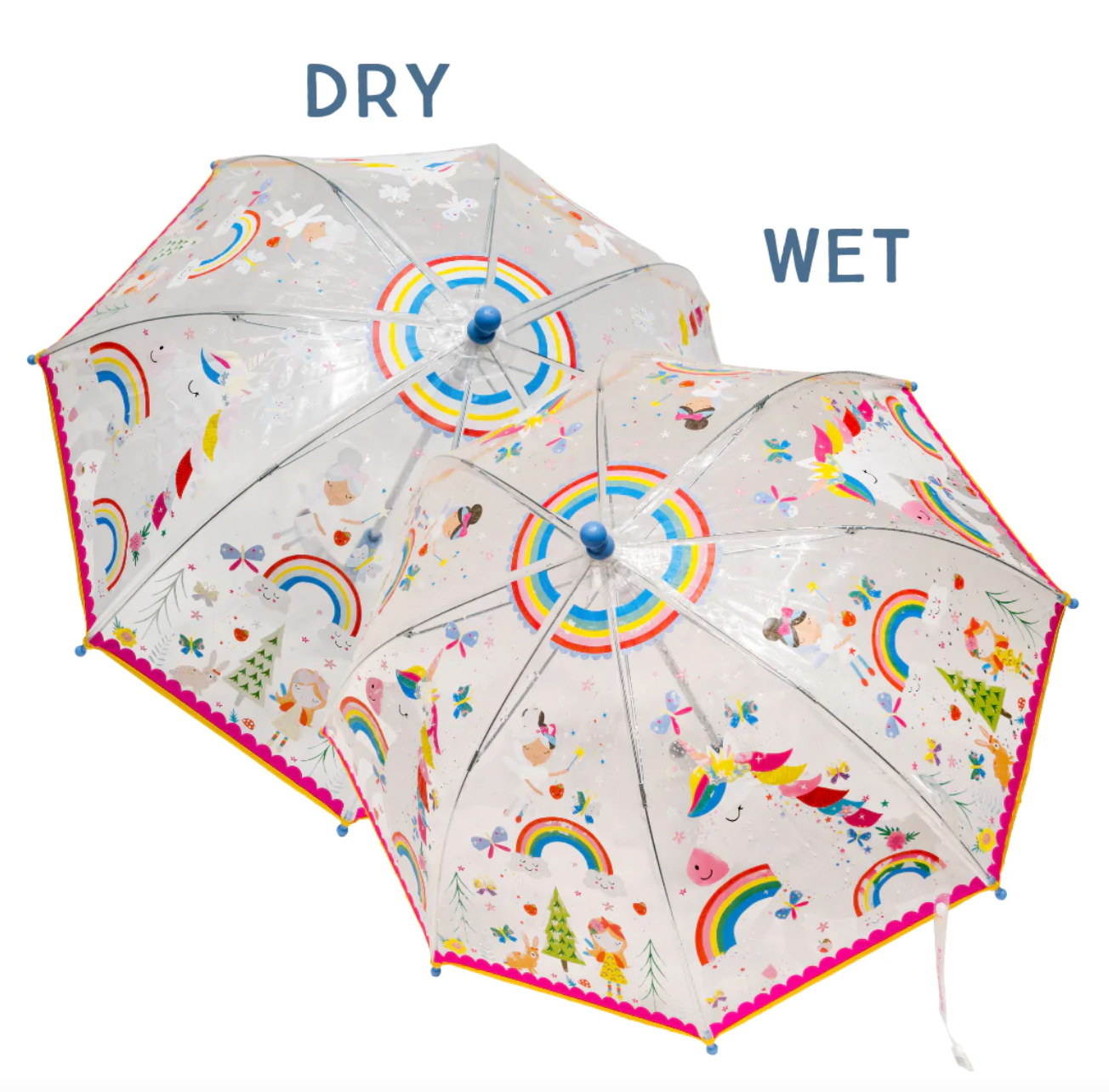 F&amp;R Umbrella - Rainbow Fairy (Transparent Colour Changing)