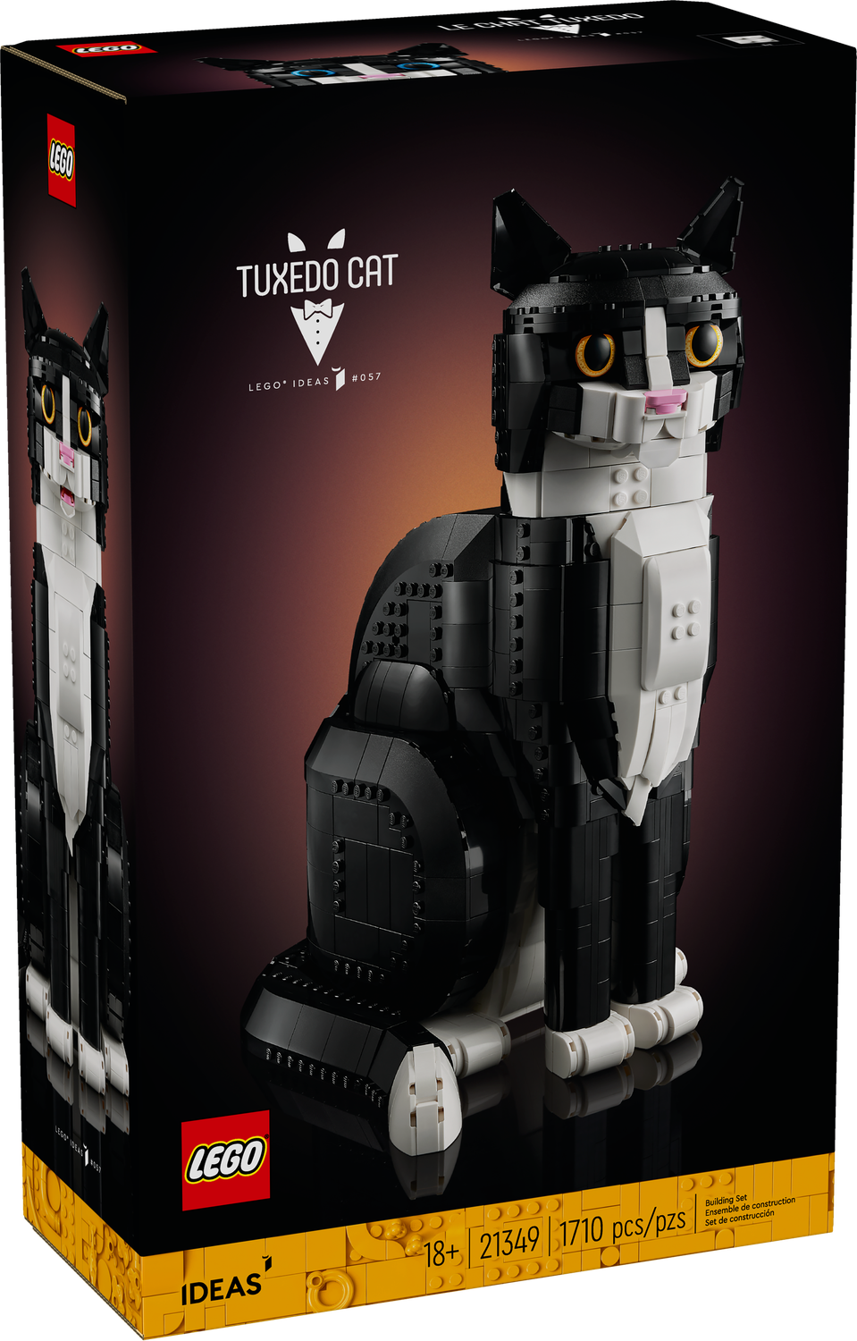 LEGO® IDEAS -  Tuxedo Cat