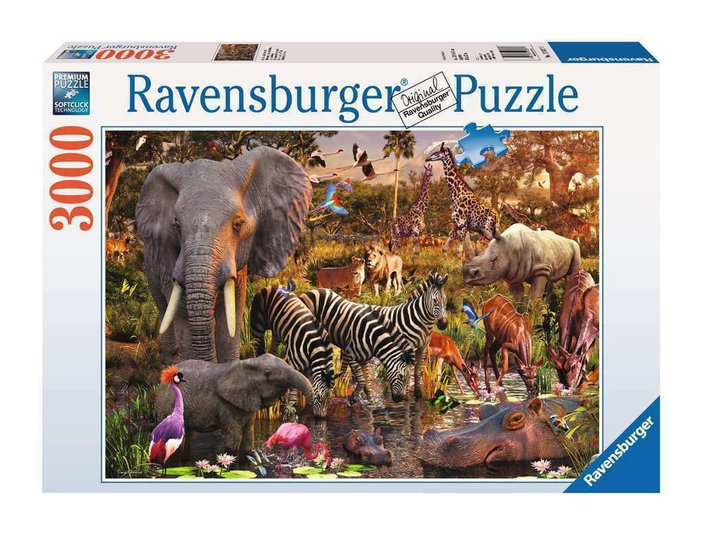 3000pc: African Animal World