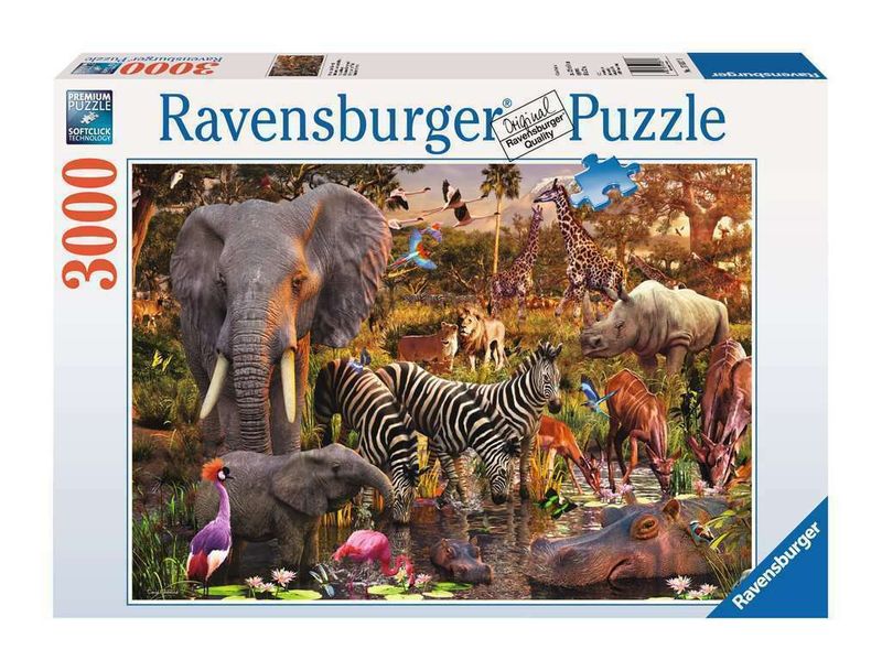 3000pc: African Animal World