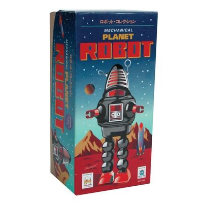 Retro Wind Up - Planet Robot