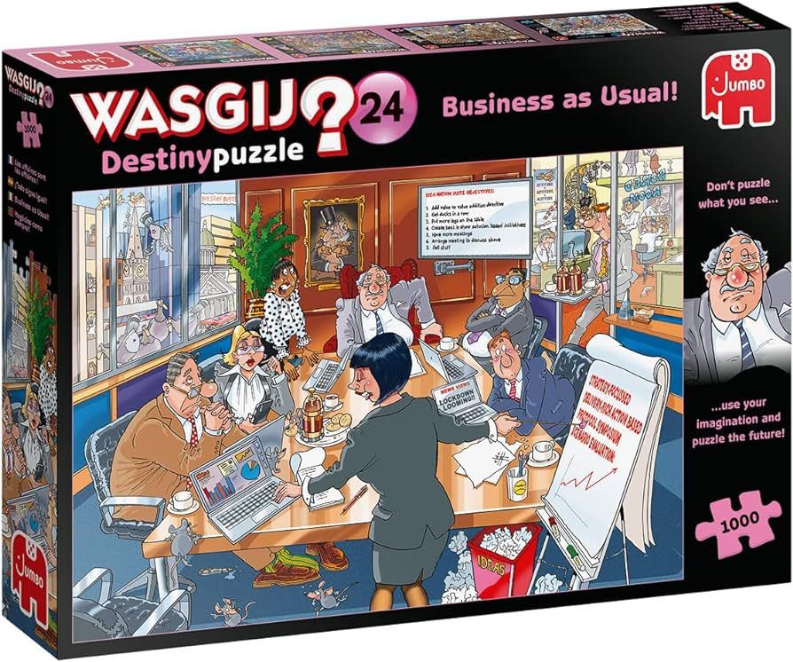 1000pc: Wasgij #24 Business as Usual