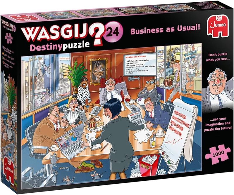 1000pc: Wasgij #24 Business as Usual