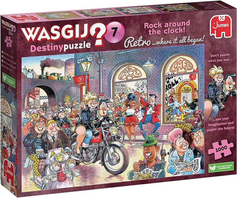 1000pc: Wasgij #7, Rock Around the Clock!