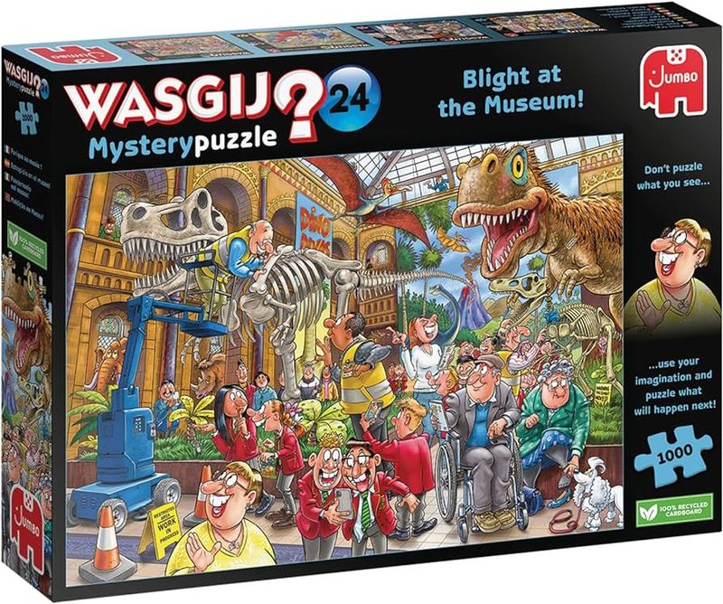 1000pc: Wasgij #24, Blight at the Museum