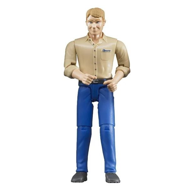 Bruder - Man, Light Skin, Blue Jeans