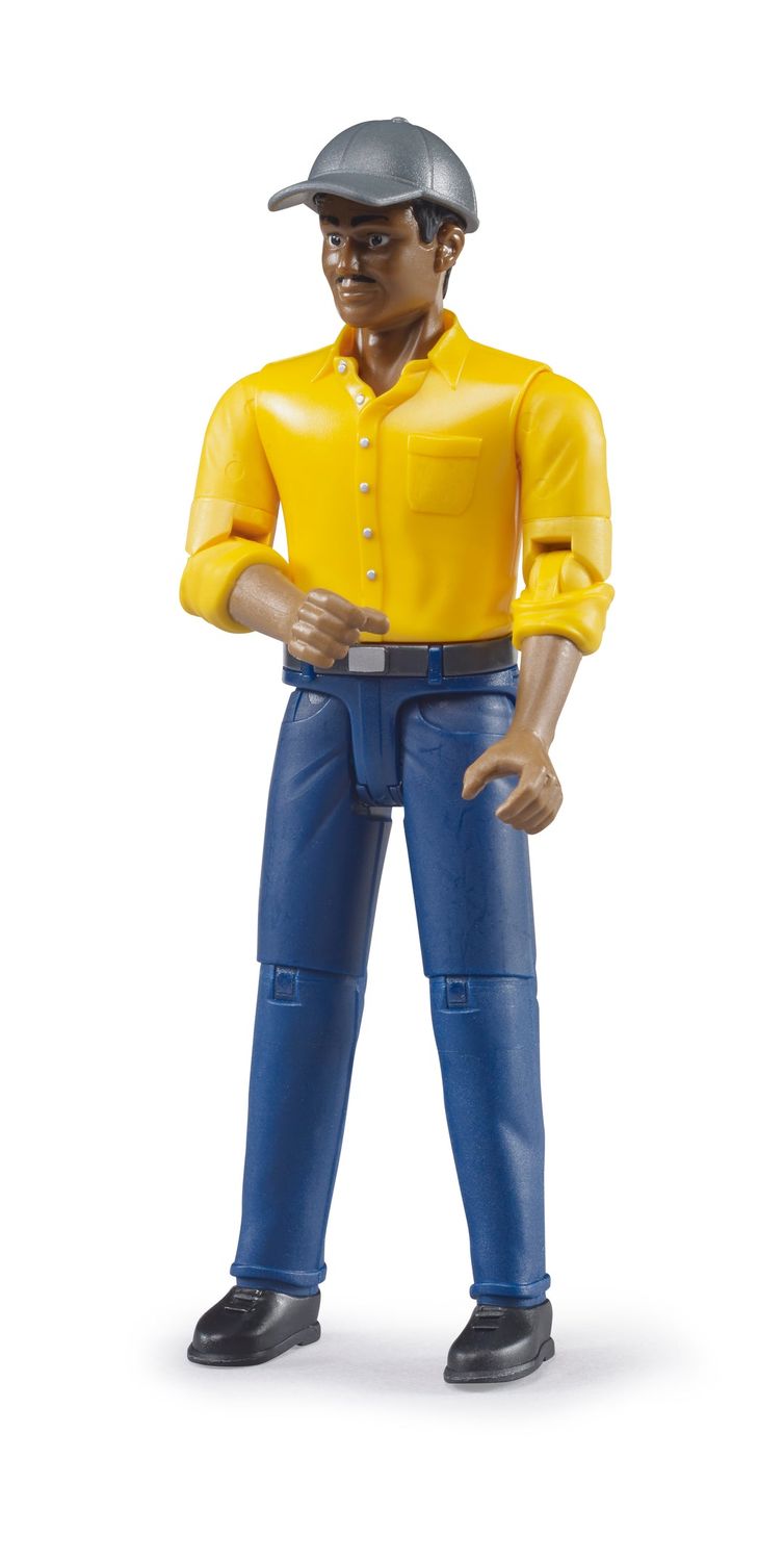 Bruder - Man, Med. Skin, Yellow Shirt