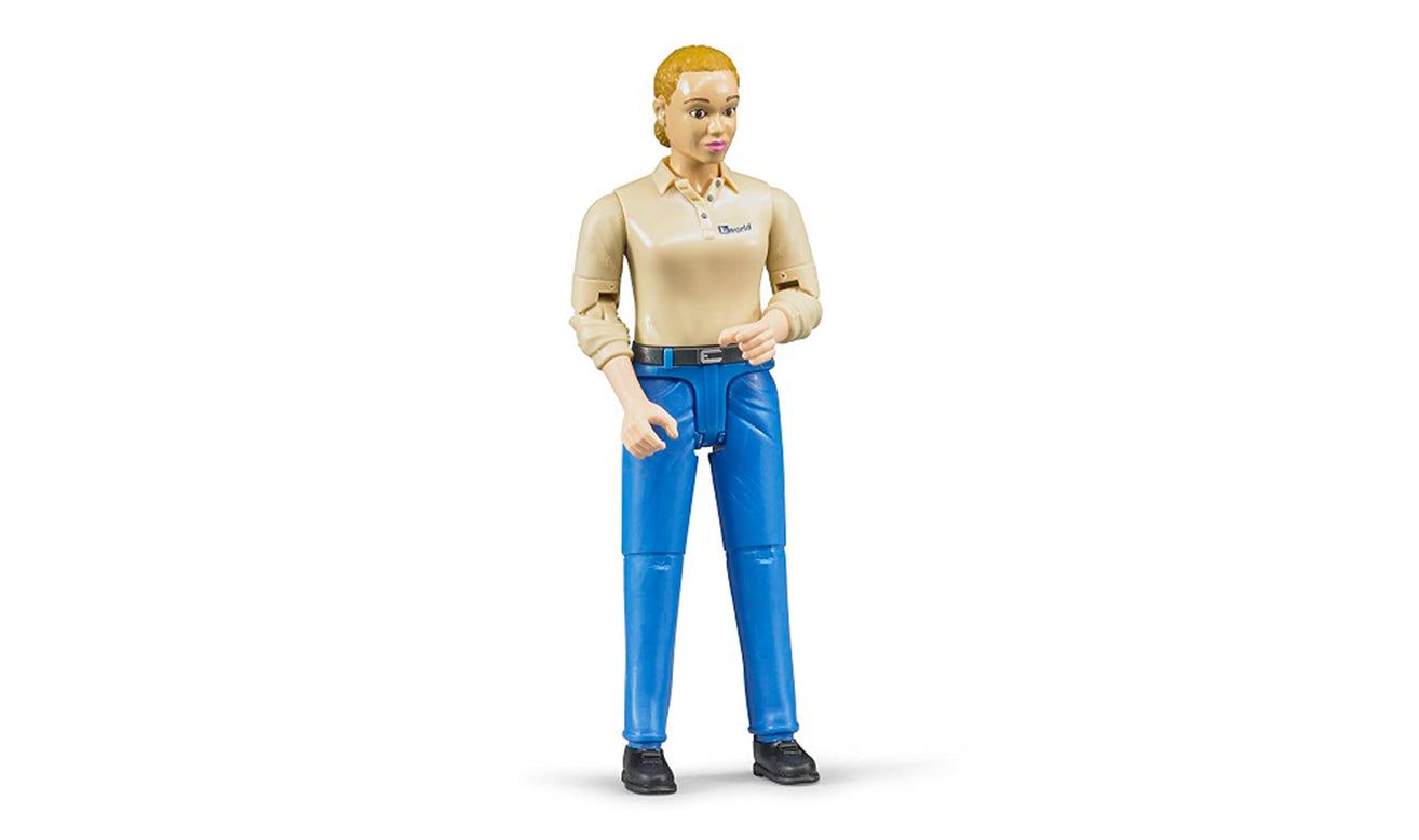 Bruder - Woman, Light Skin, Blue Jeans