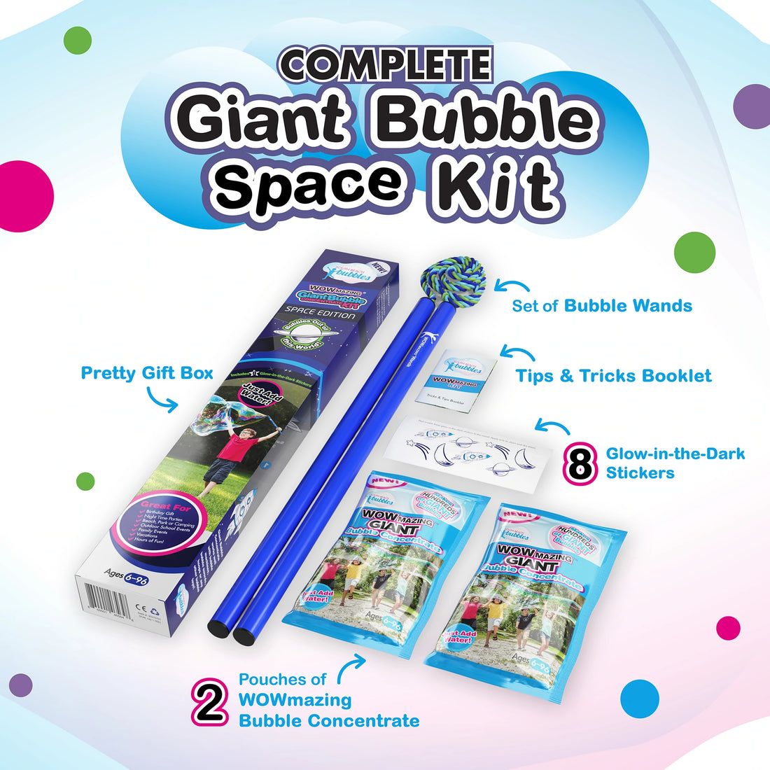 WOWMAZING - Space Bubble Kit