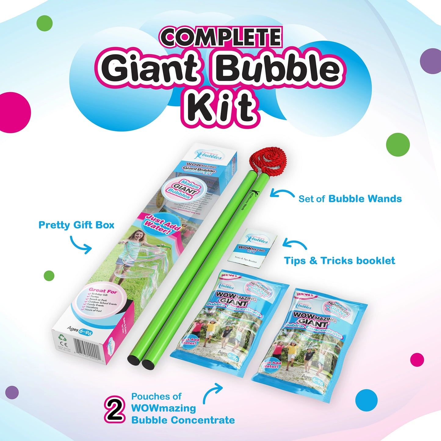WOWMAZING - Original Bubble Kit