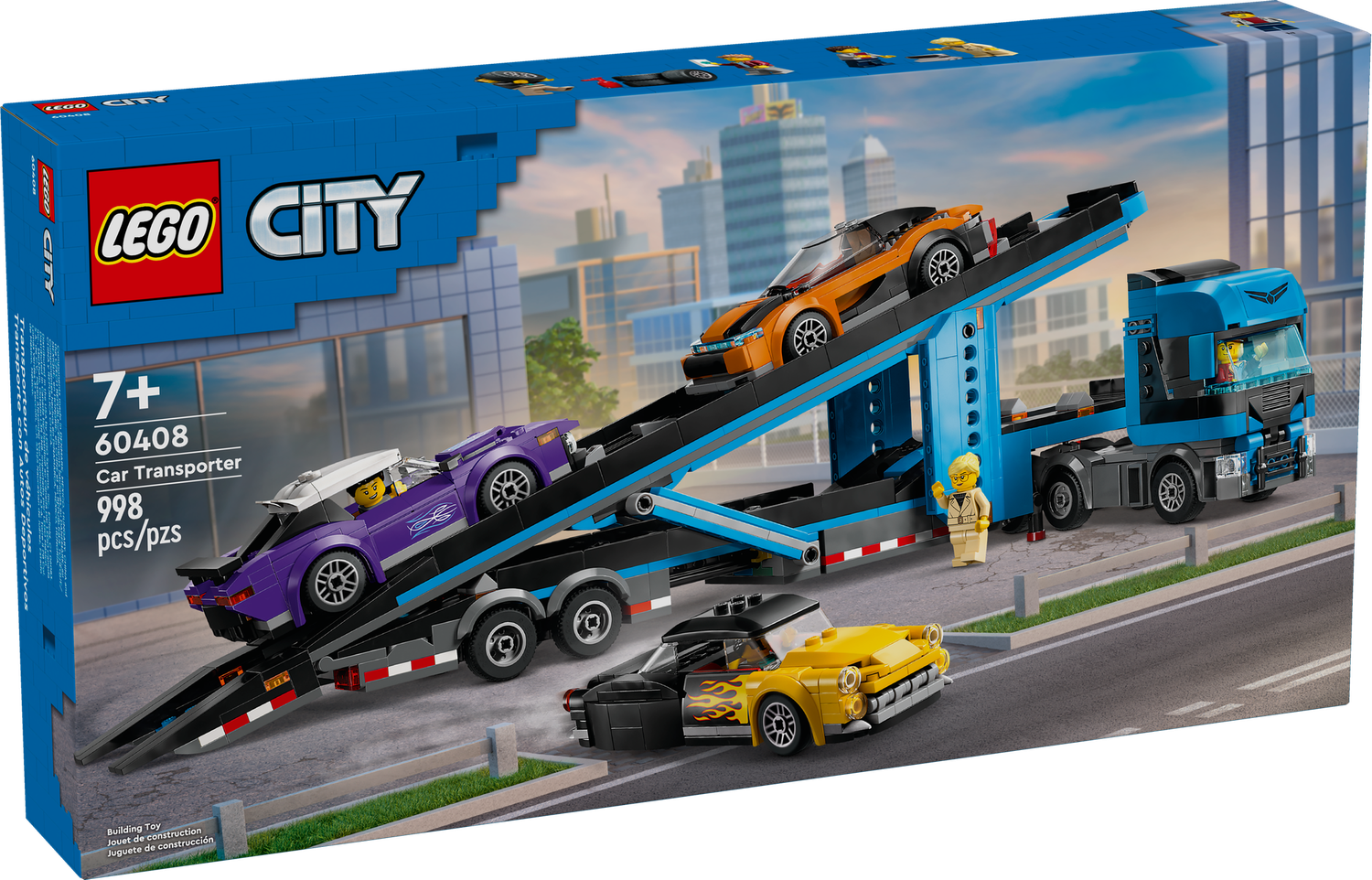 LEGO® CITY - Car Transporter Truck with Sports Cars