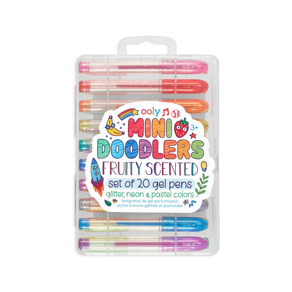 Mini Doodlers Fruity Scented Gel Pens