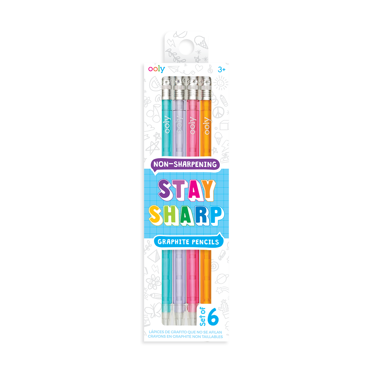 Stay Sharp Rainbow Pencils