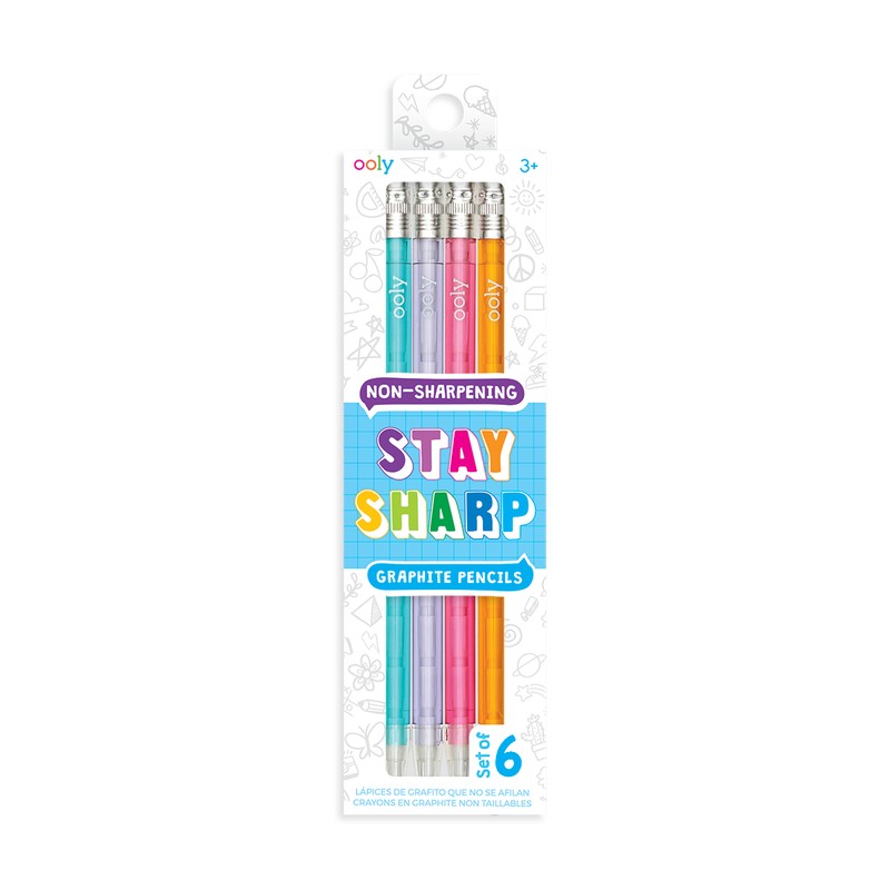 Stay Sharp Rainbow Pencils