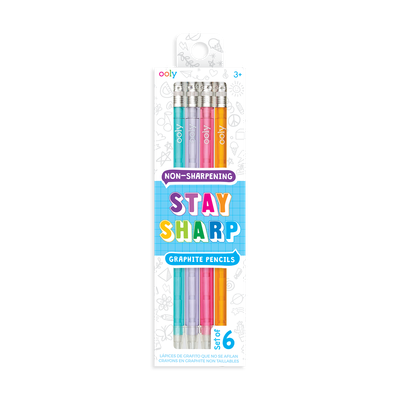 Stay Sharp Rainbow Pencils