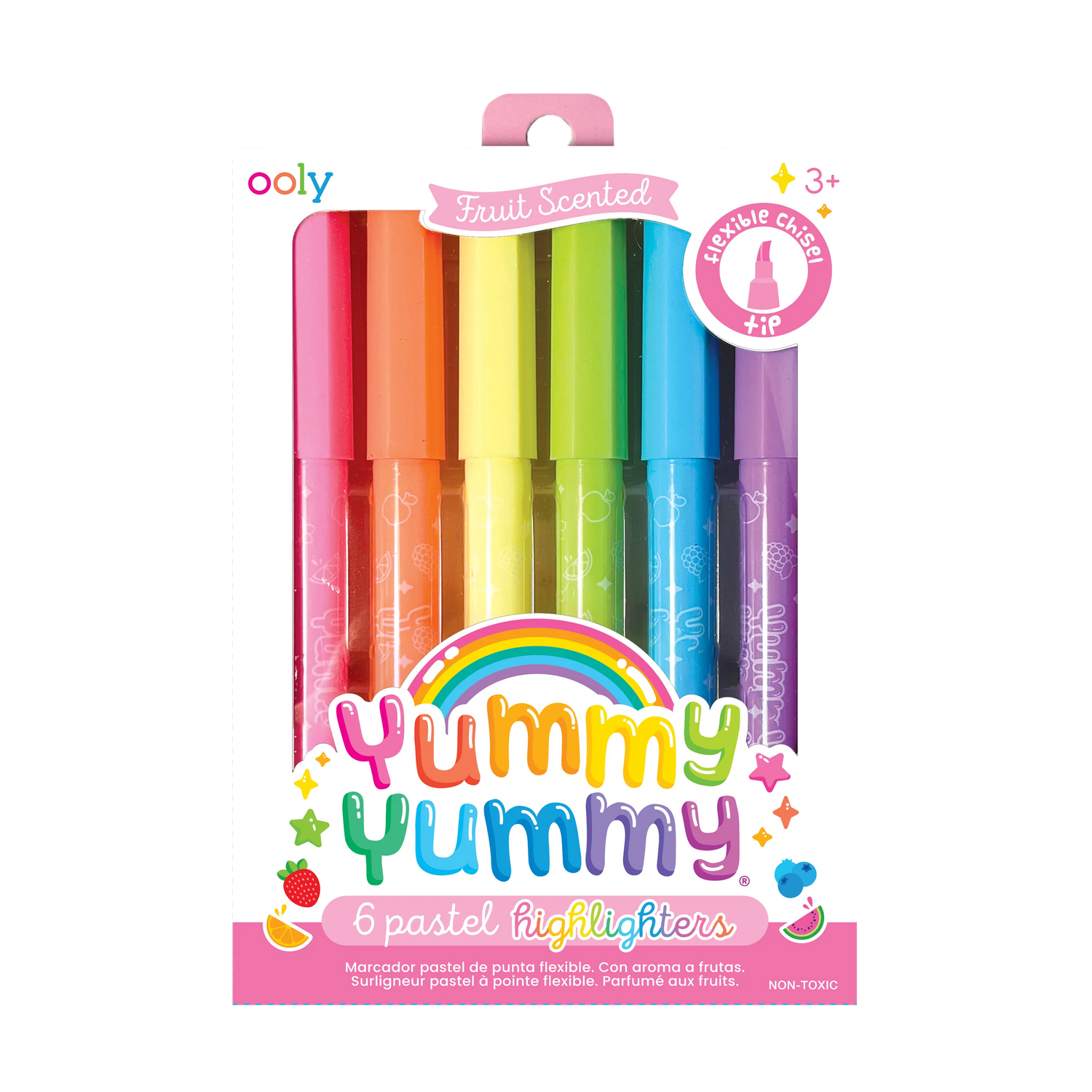 Yummy Yummy Scented Highlighters, 6pk