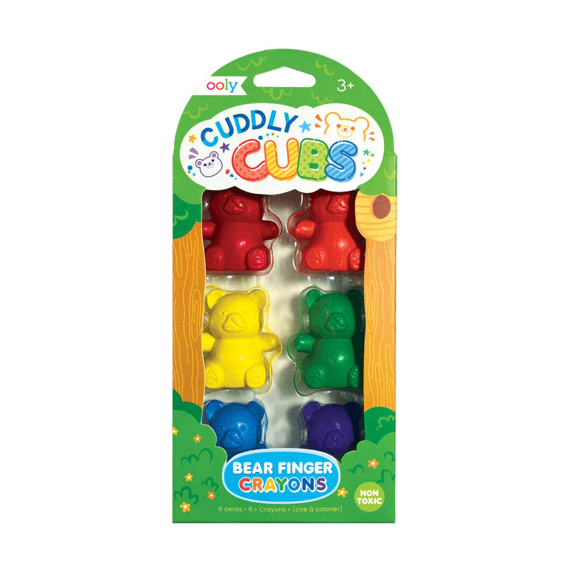 Cuddly Cubs Bear Finger Crayons