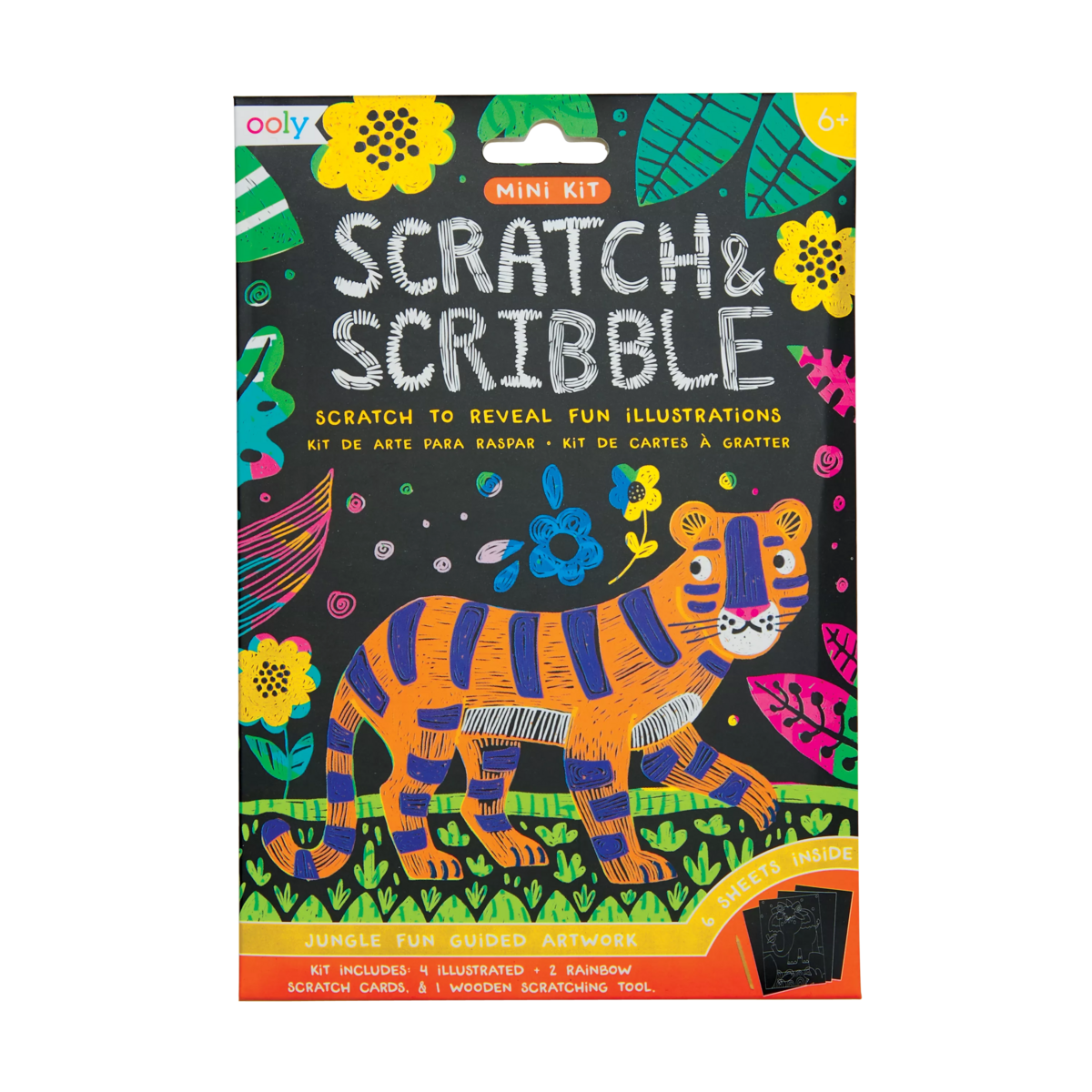 Mini Scratch &amp; Scribble - Jungle Fun