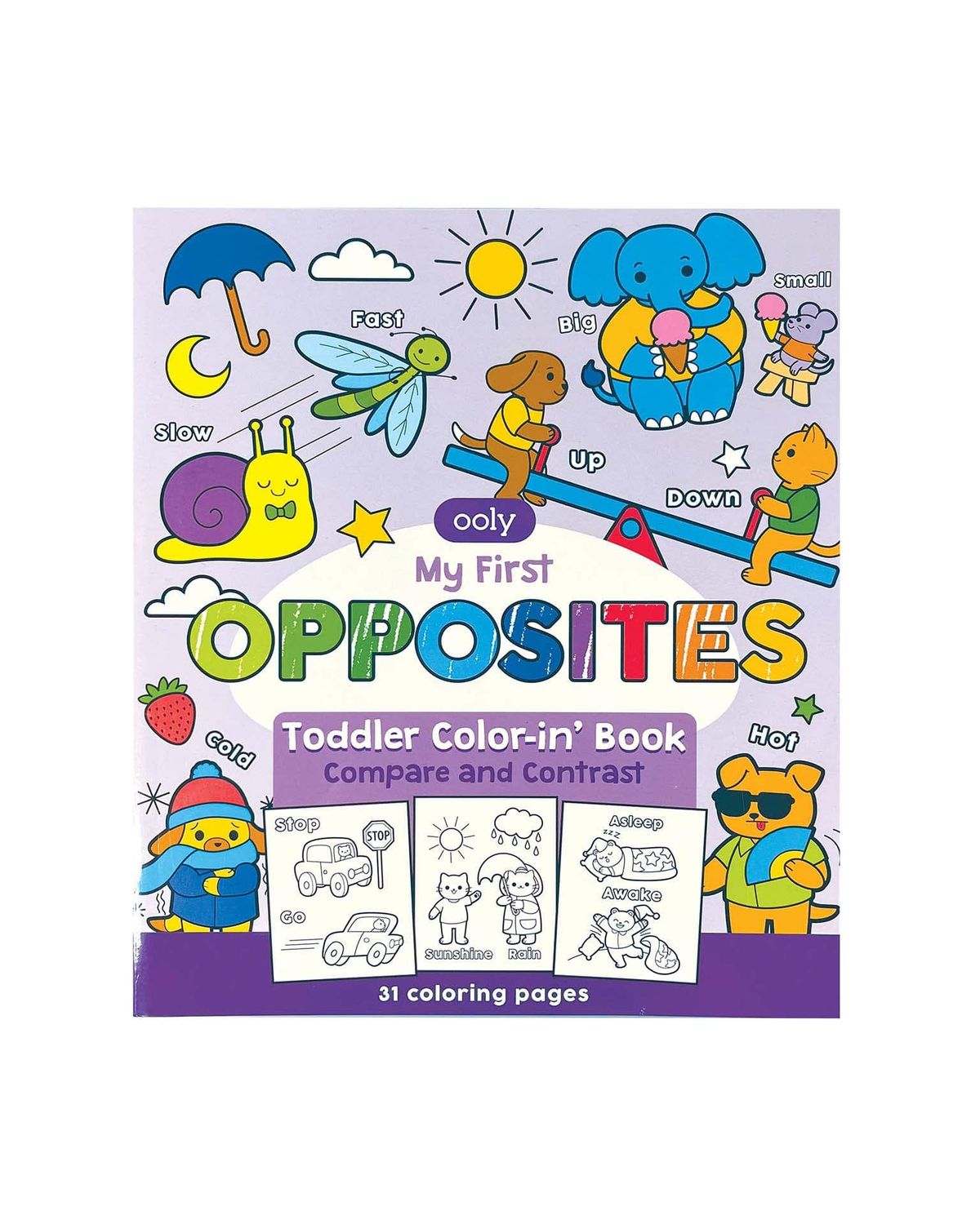 Toddler Colorin&#39; Book - Opposites