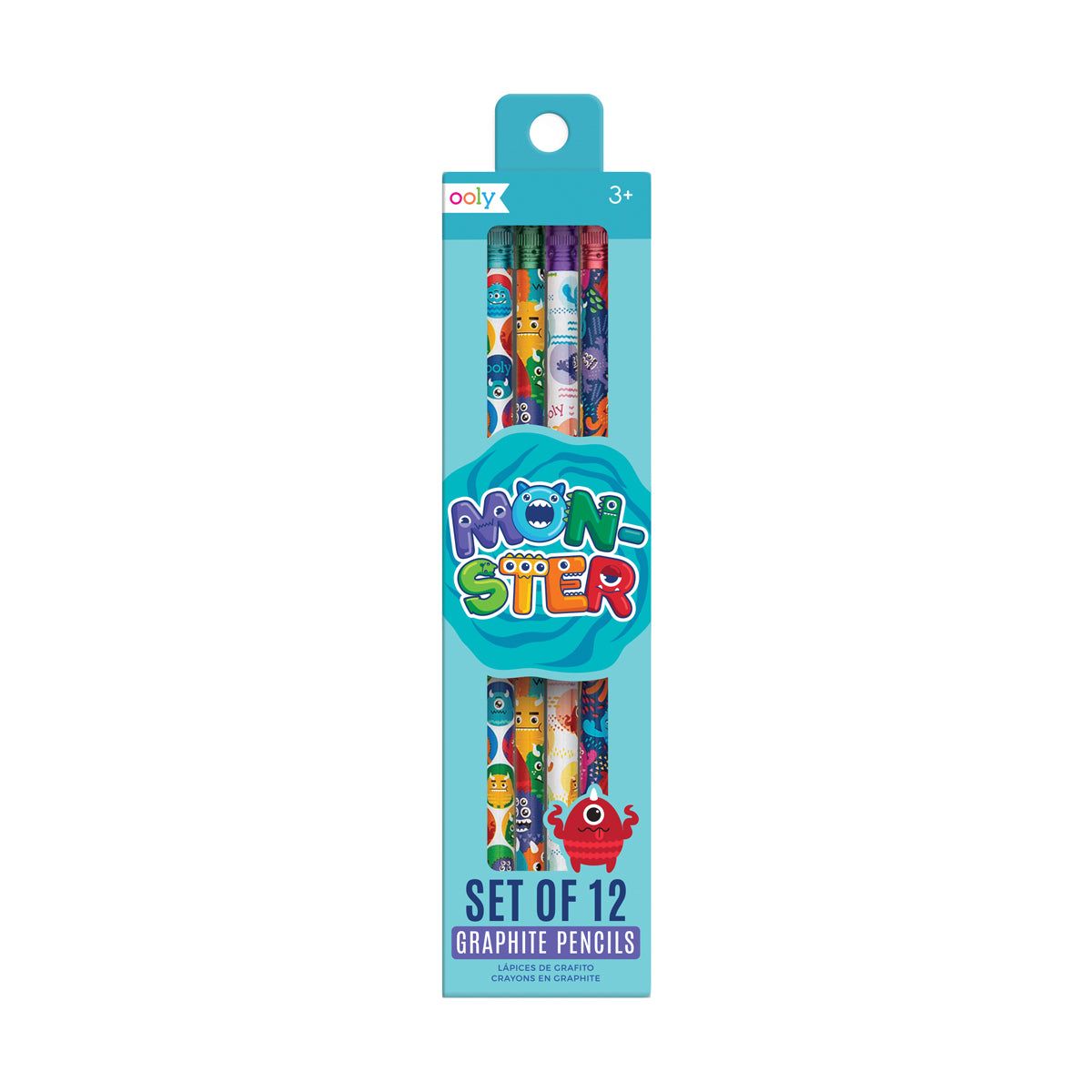 Pencils 12pk - Monster
