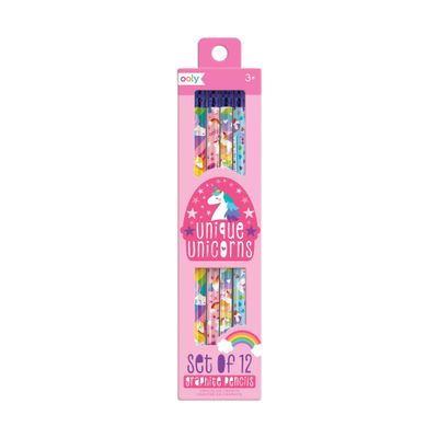 Pencils 12pk - Unique Unicorns