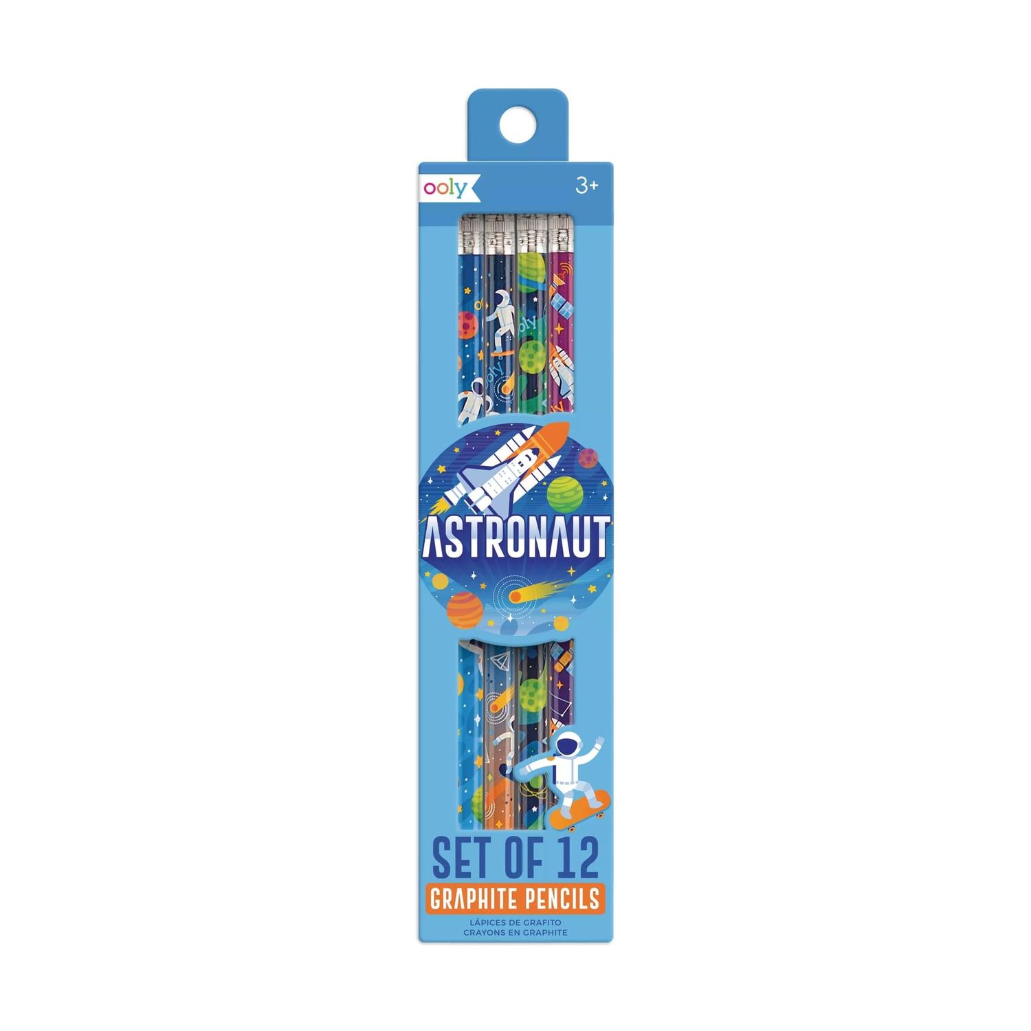 Pencils 12pk - Astronauts