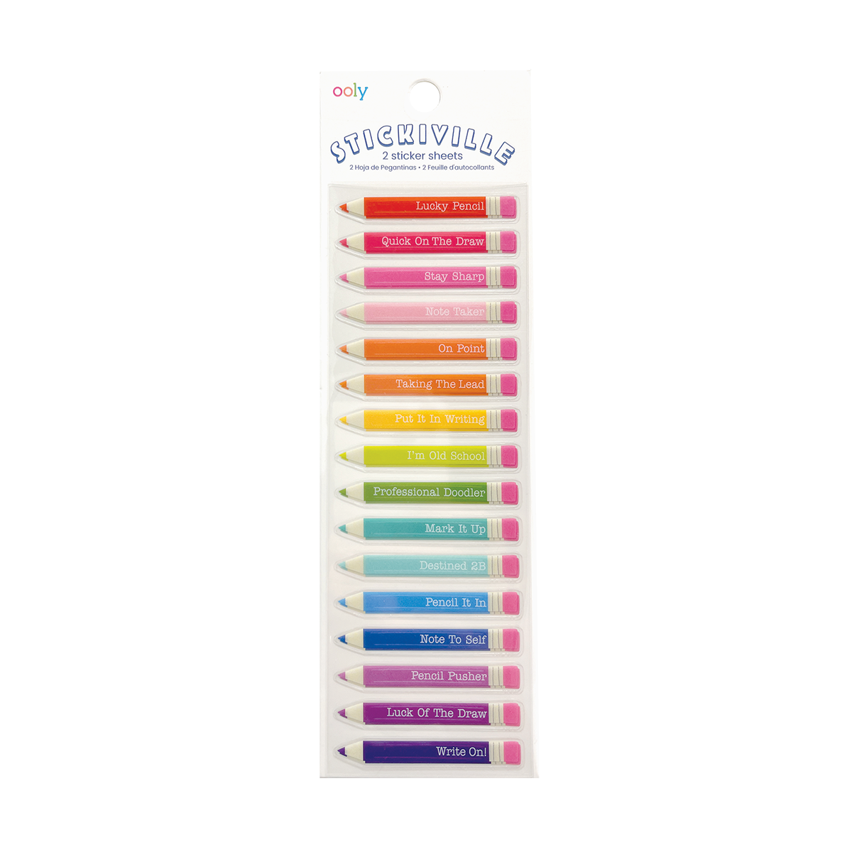 Stickiville Skinny - Lucky Pencils
