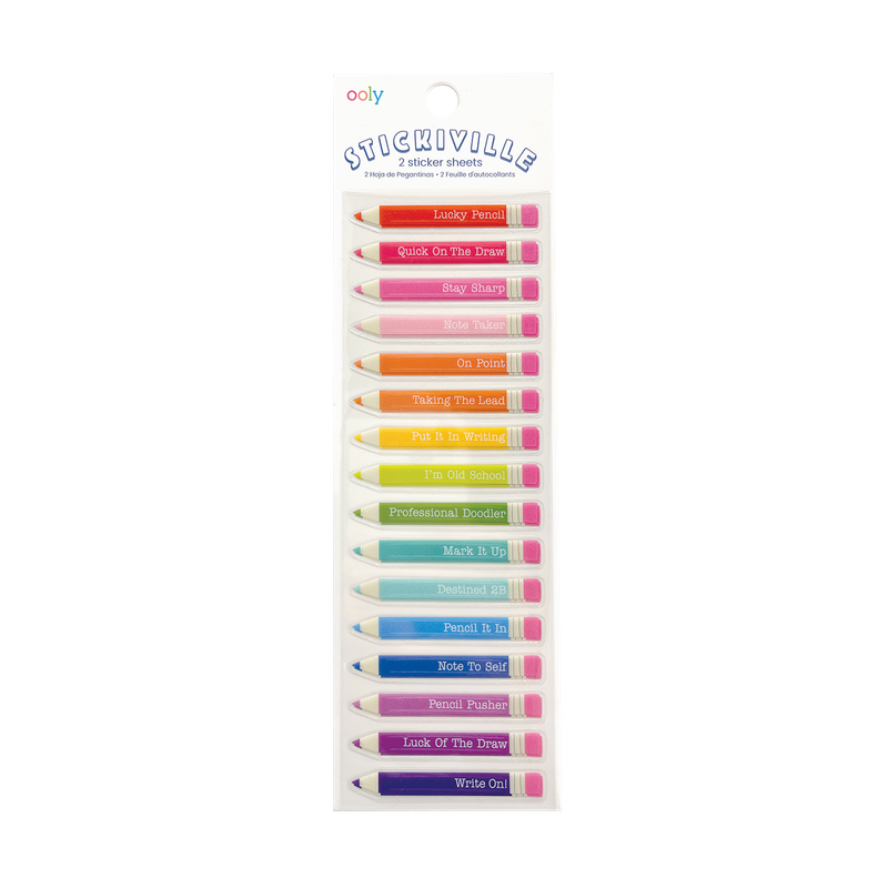 Stickiville Skinny - Lucky Pencils