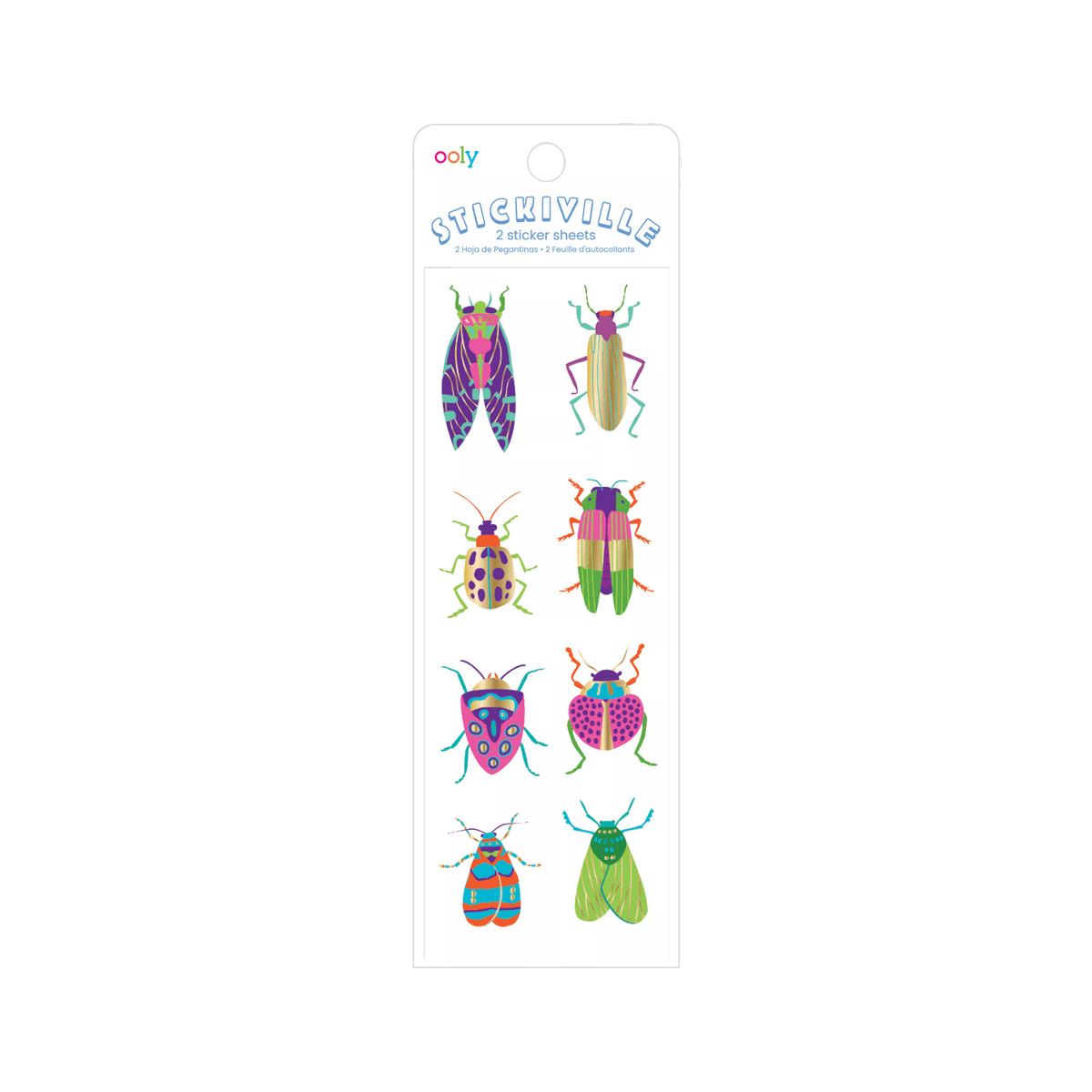 Stickiville Skinny - Fancy Bugs (Metallic)