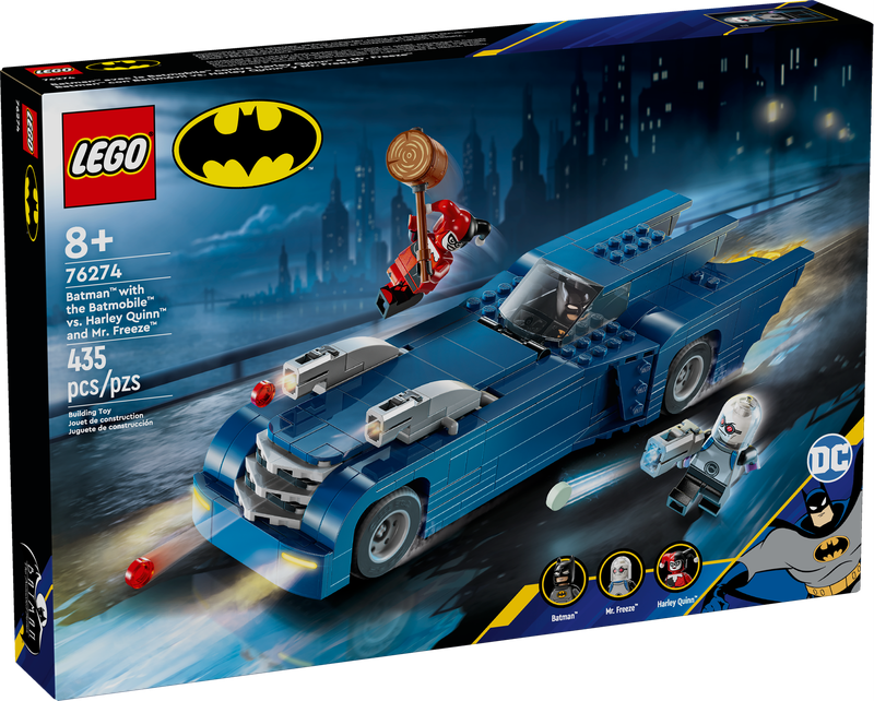 LEGO® SUPER HEROS DC - Batman™ with the Batmobile™ vs. Harley Quinn™ and Mr. Freeze™