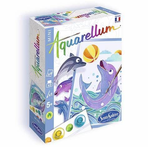 Mini Aquarellum - Dolphin