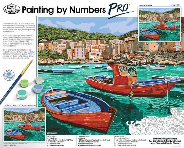 Pro Paint By Number -  Crep in Languna
