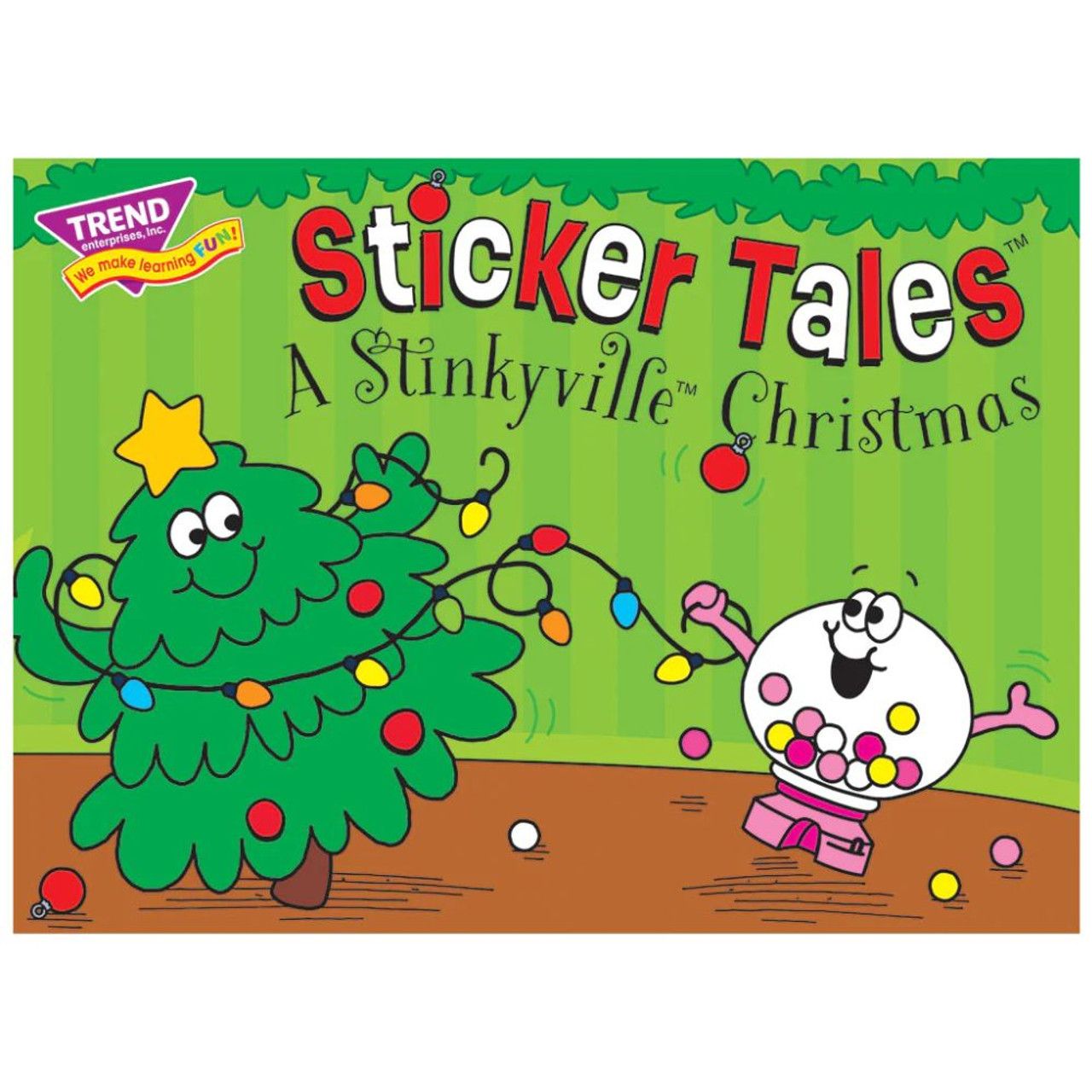 Sticker Tales - A Stinkyville Christmas, Sticker Book