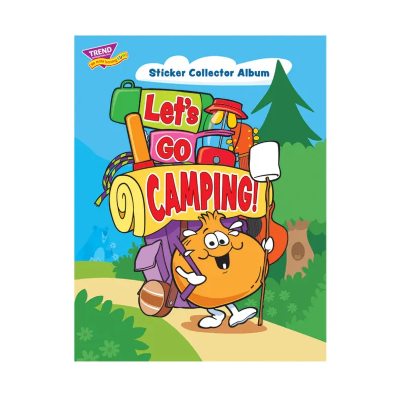 Sticker Collector Album - Let&#39;s Go Camping, Large