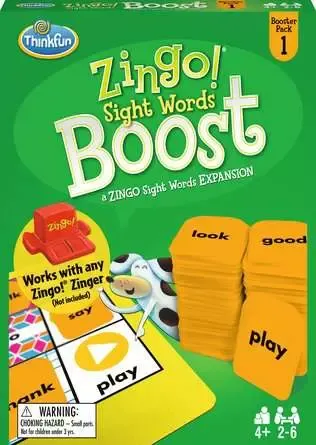 Zingo! Sight Words Booster Pack #1